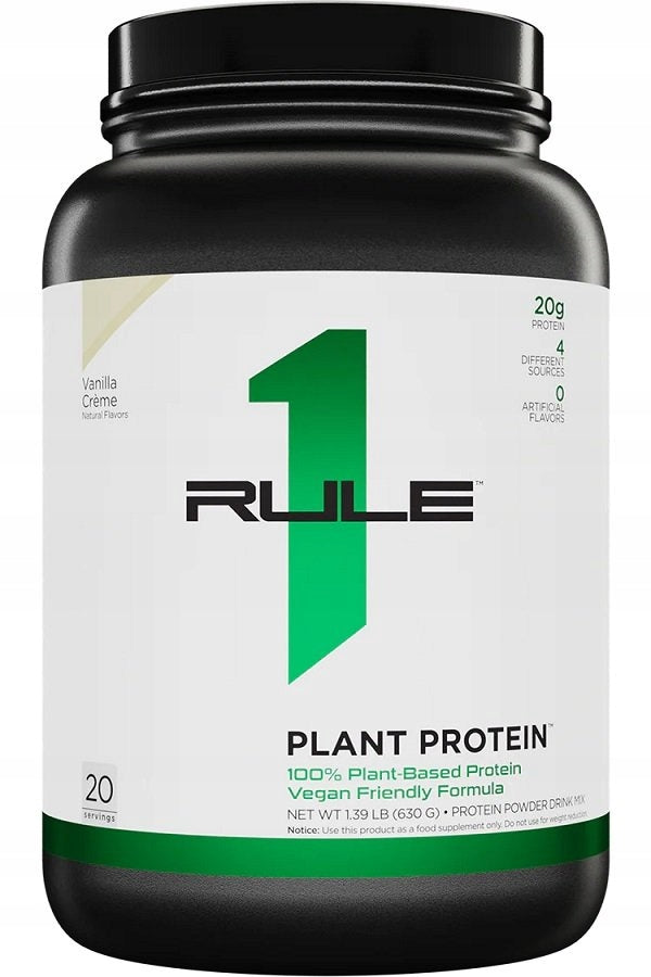 Rule One Protein Conditioner Plant Protein Vanilla Creme Powder 630g Packaging status original