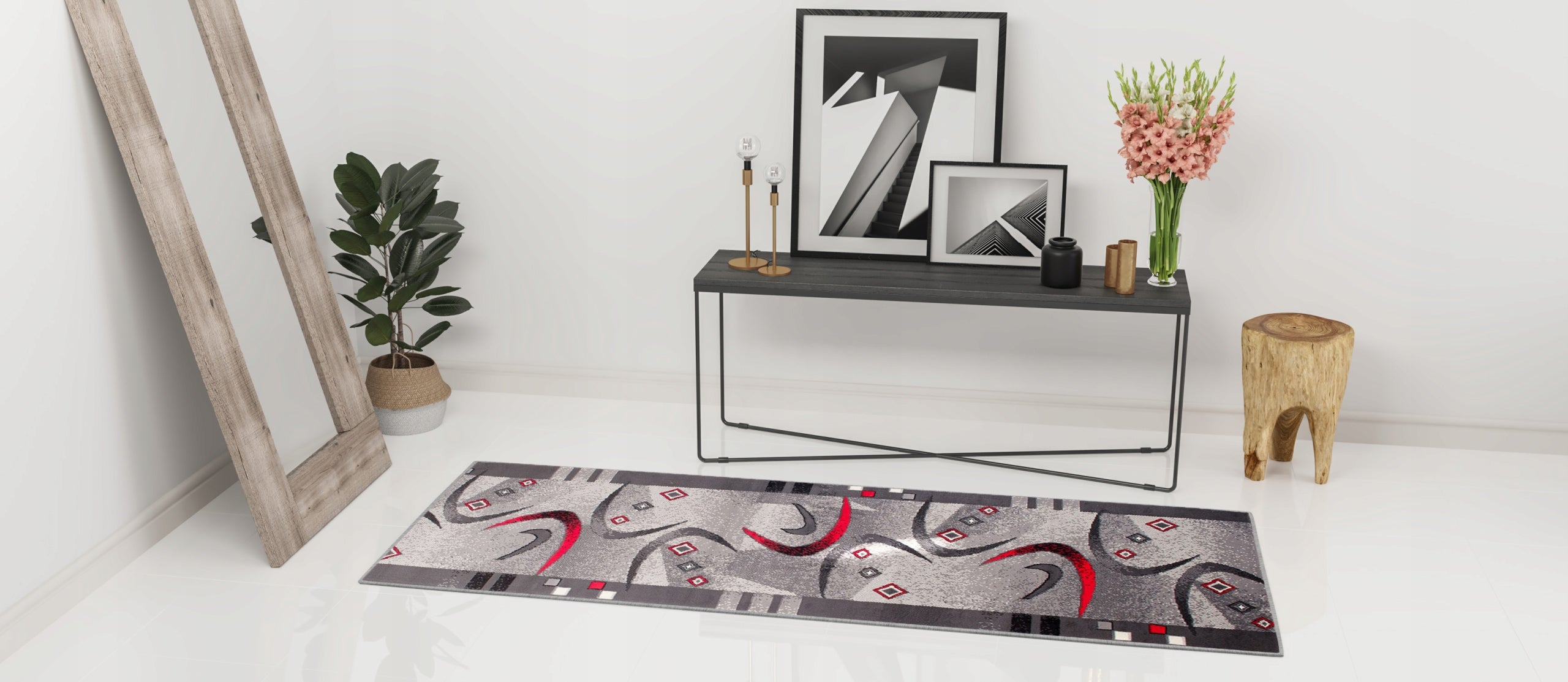 Runner DREAM BCF 100x300 Various Patterns Ready Carpet For for interiors
