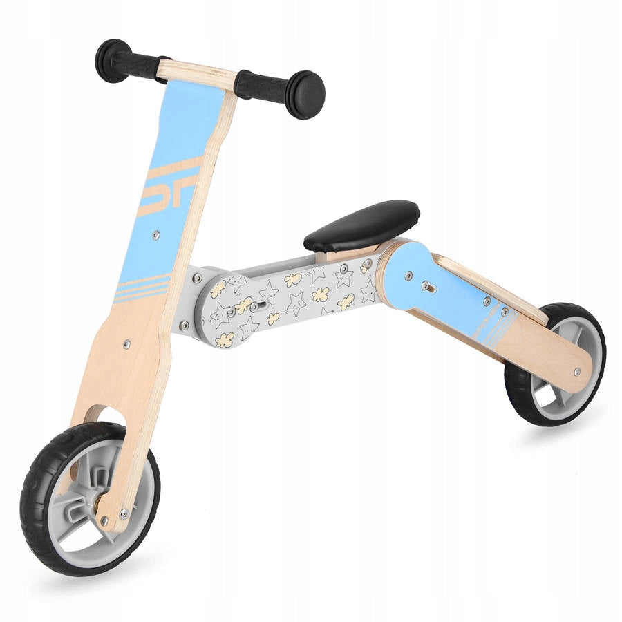 Running Bike Wooden Children's Scooter 2in1 For Boy SPOKEY Brand Spokey