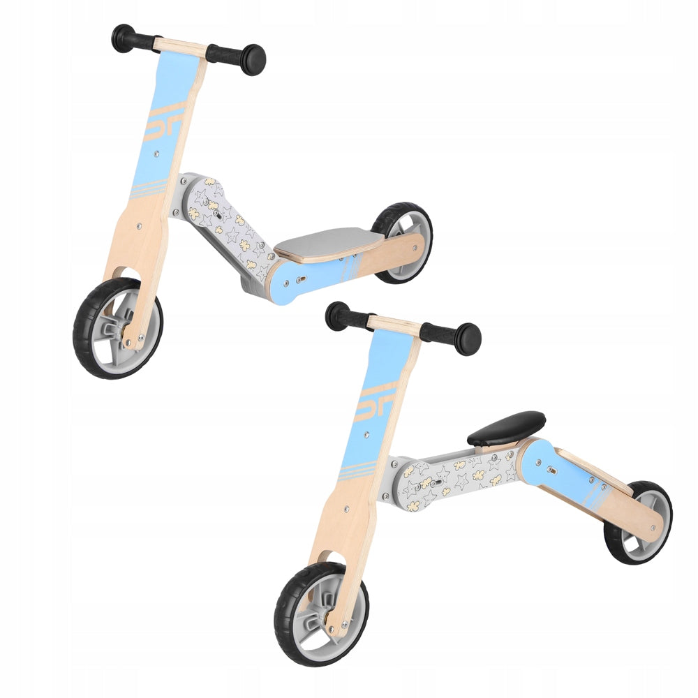 Running Bike Wooden Children's Scooter 2in1 For Boy SPOKEY
