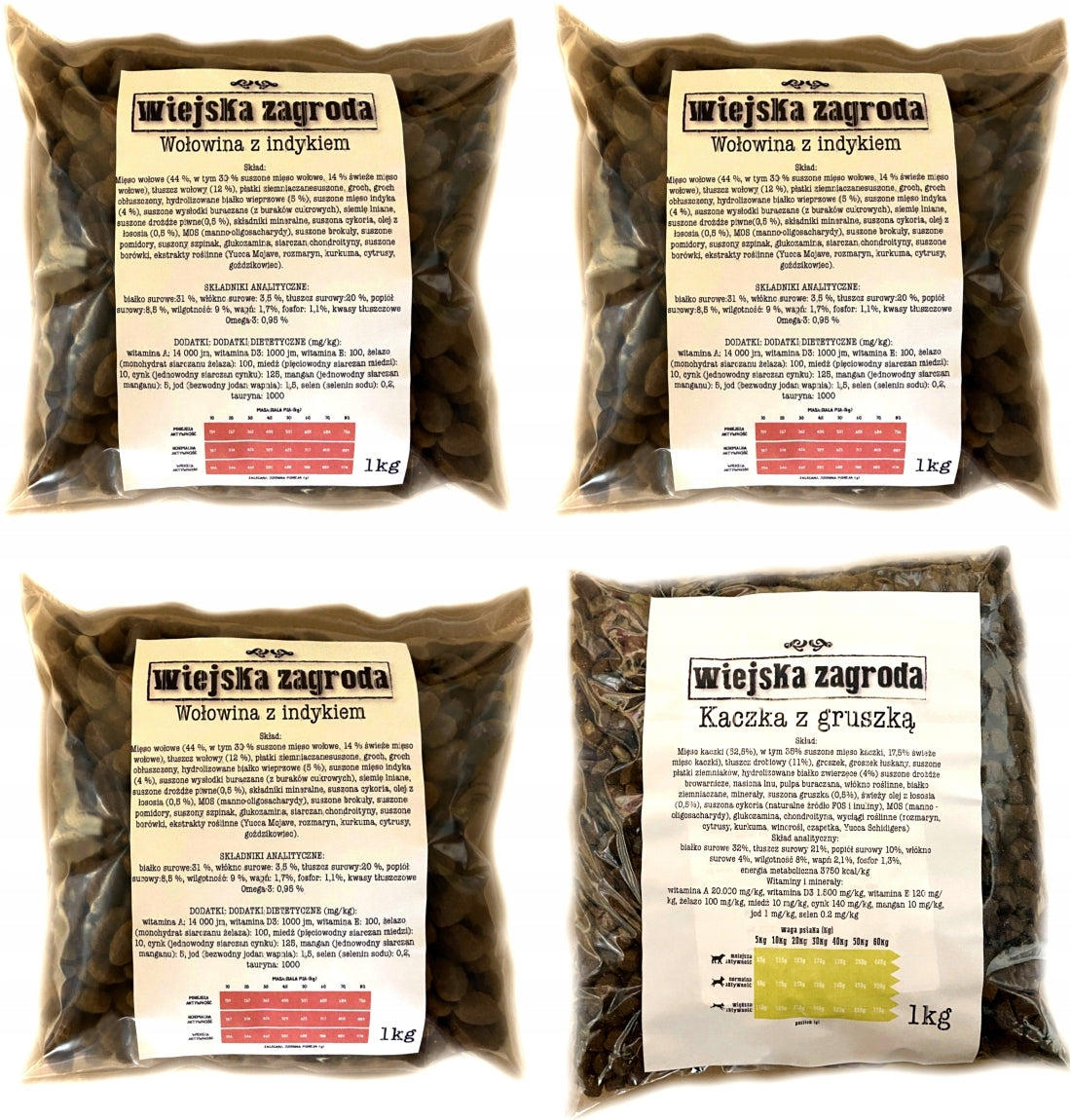 Rural Farm Beef with Turkey 3kg+1kg FREEBIE