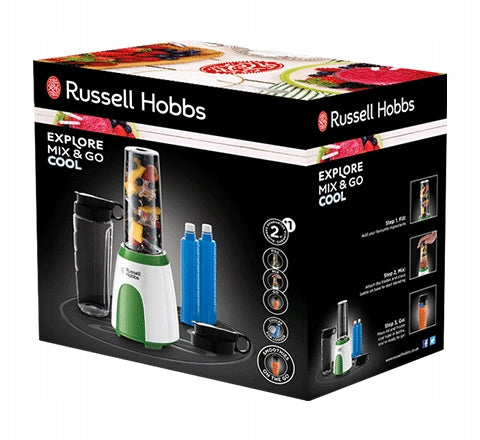 Russell Hobbs 25160-56 Blender Mix & Go Explore Cool Ice Crushing