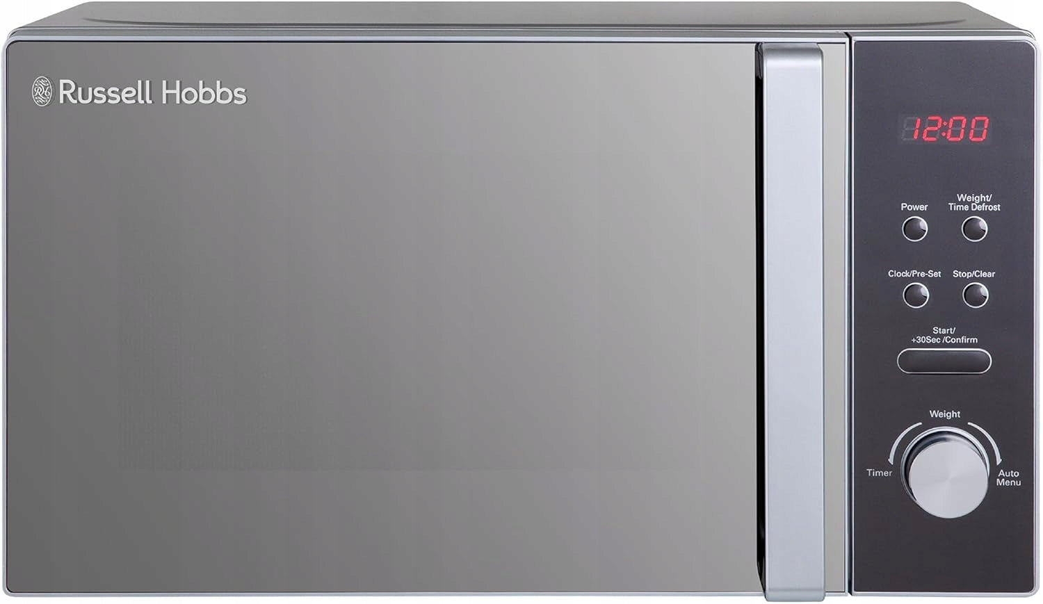Russell Hobbs RHM2076S Microwave Oven 800W 20L Silver Compact