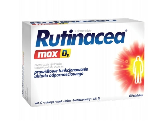 Rutinacea Max D3 x 60 tablets