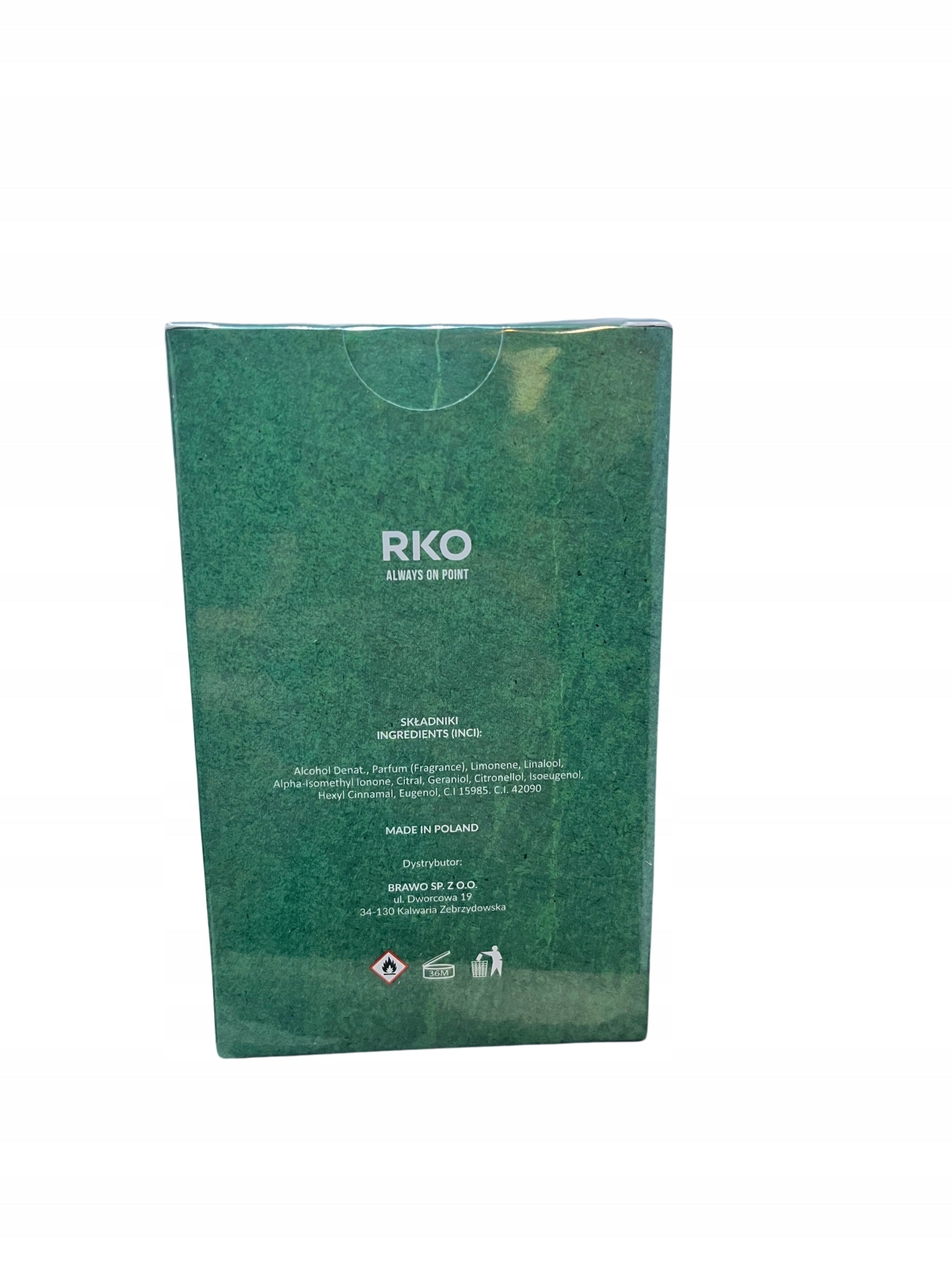 Ryłko Men's Perfumed Water MAN FLUORITE 50ml Packaging status original