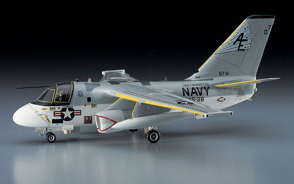 Konstruktorius Hasegawa - S-3A Viking (U.S. Navy Anti-Submarine Aircraft), 1/72, 00537
