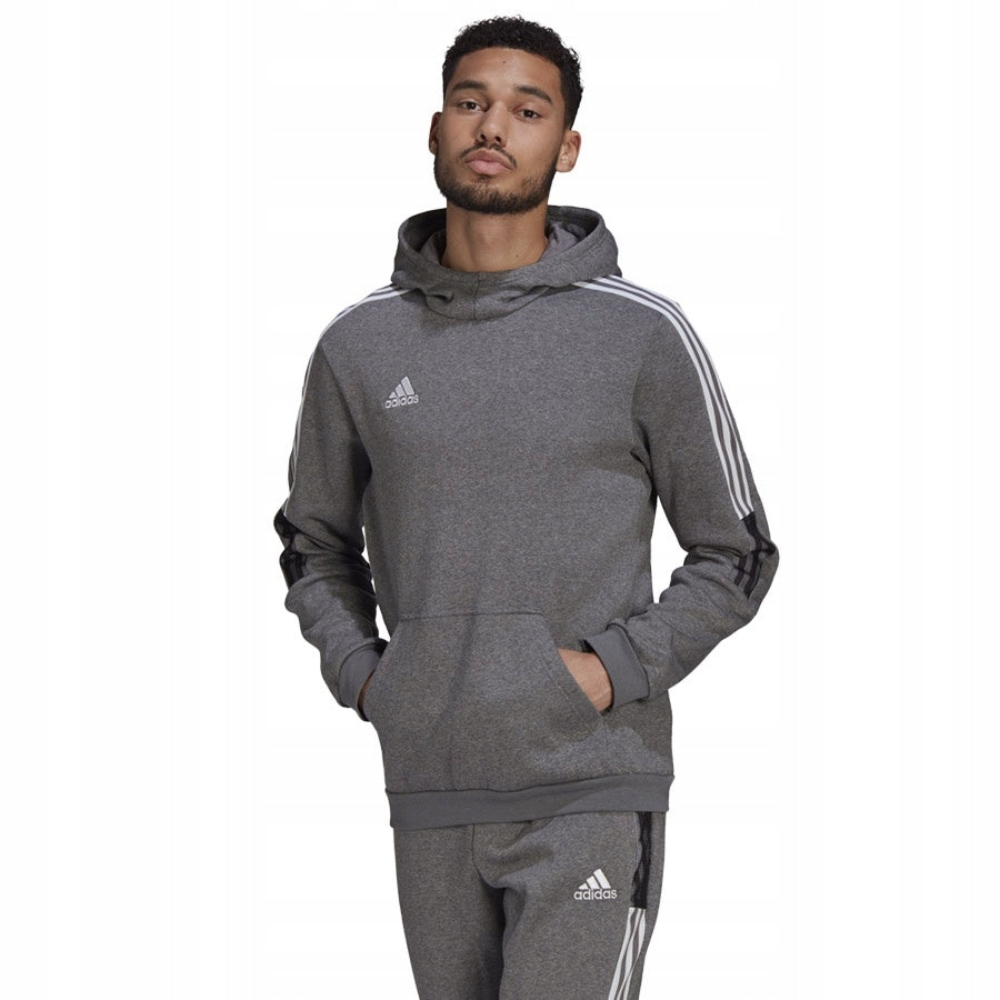 Pullover für Herren Adidas, grau 