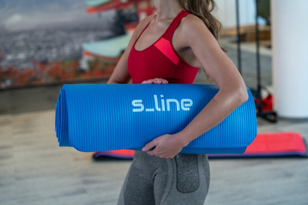 S-LINE Mat SA006B Blue Kind for training