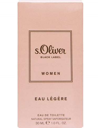S.OLIVER BLACK LABEL WOMEN'S EAU DE TOILETTE 30ml Packaging status original