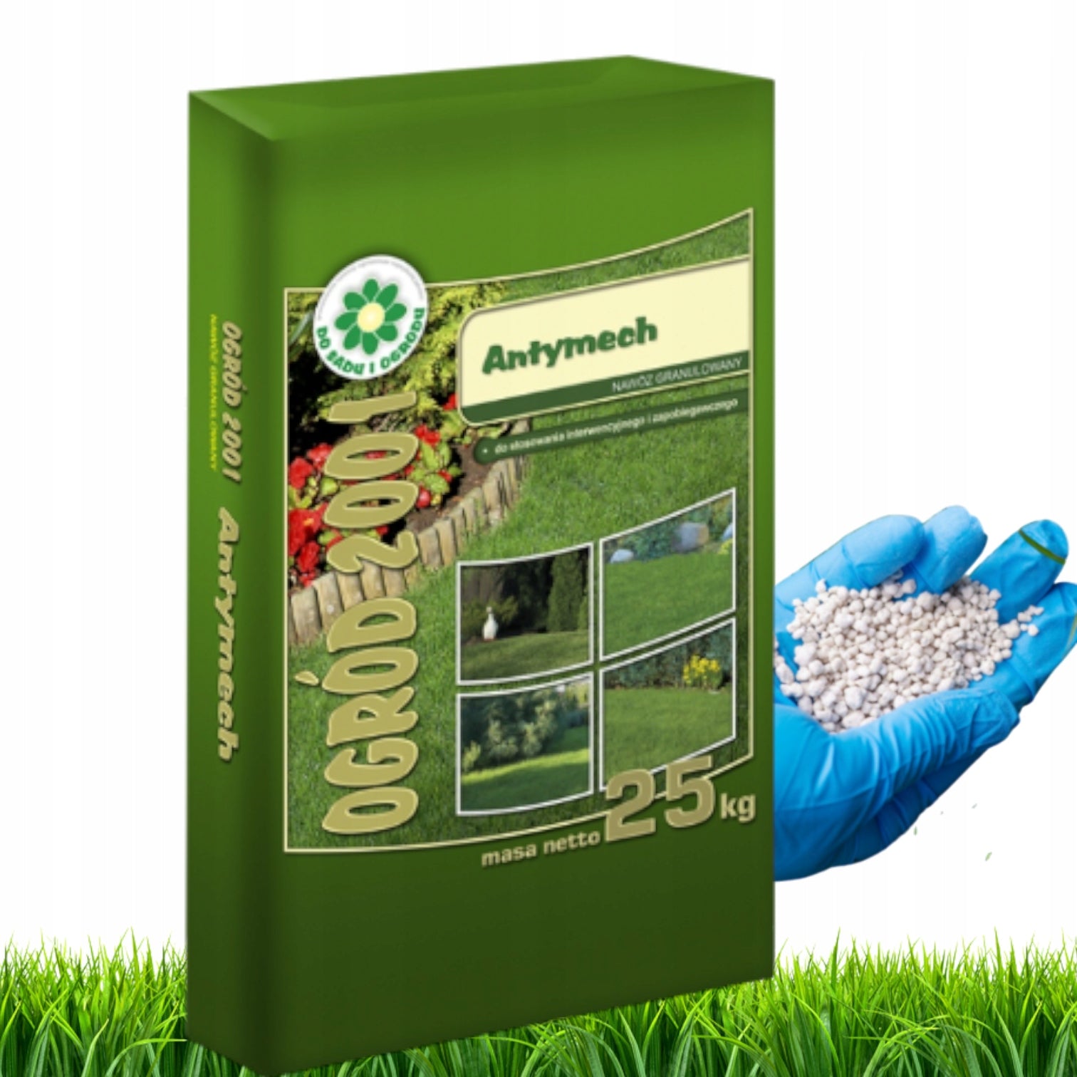 S-POL ANTIMECH 25kg 2in1 IRON SULFATE FERTILIZER ELIMINATES ANTI MOSS