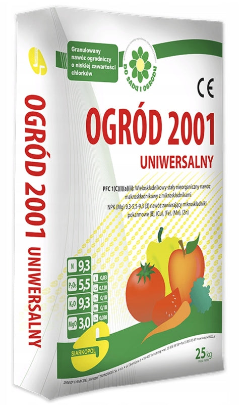 S-POL UNIVERSAL FERTILIZER 25kg ORCHARD FOREST LAWN BLUEBERRIES RASPBERRIES CURRANT EAN (GTIN) 5903943413492
