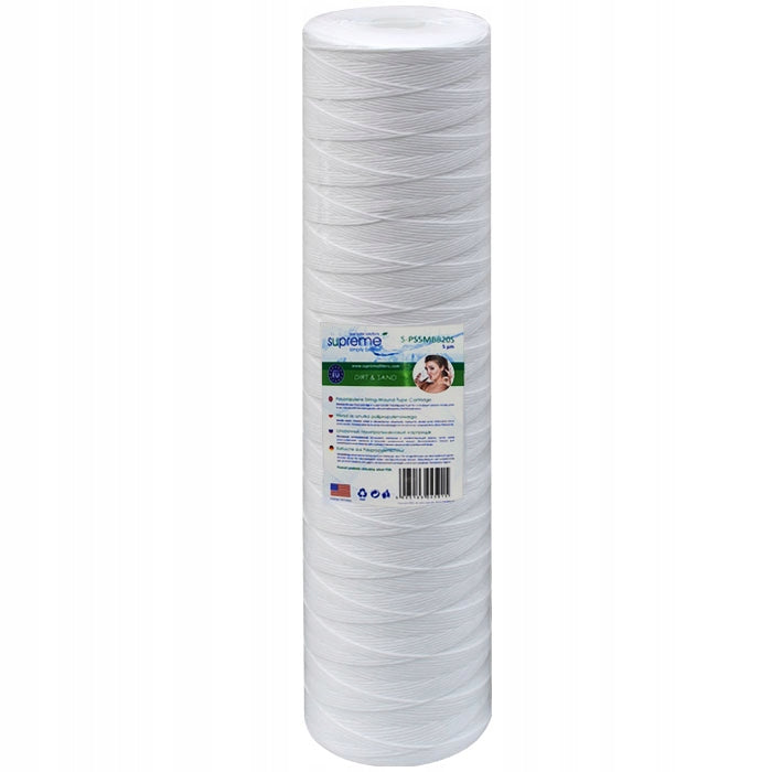 S-PS20MBB20S, 20 inches Big Blue, string insert, SUPREME, 20 microns.