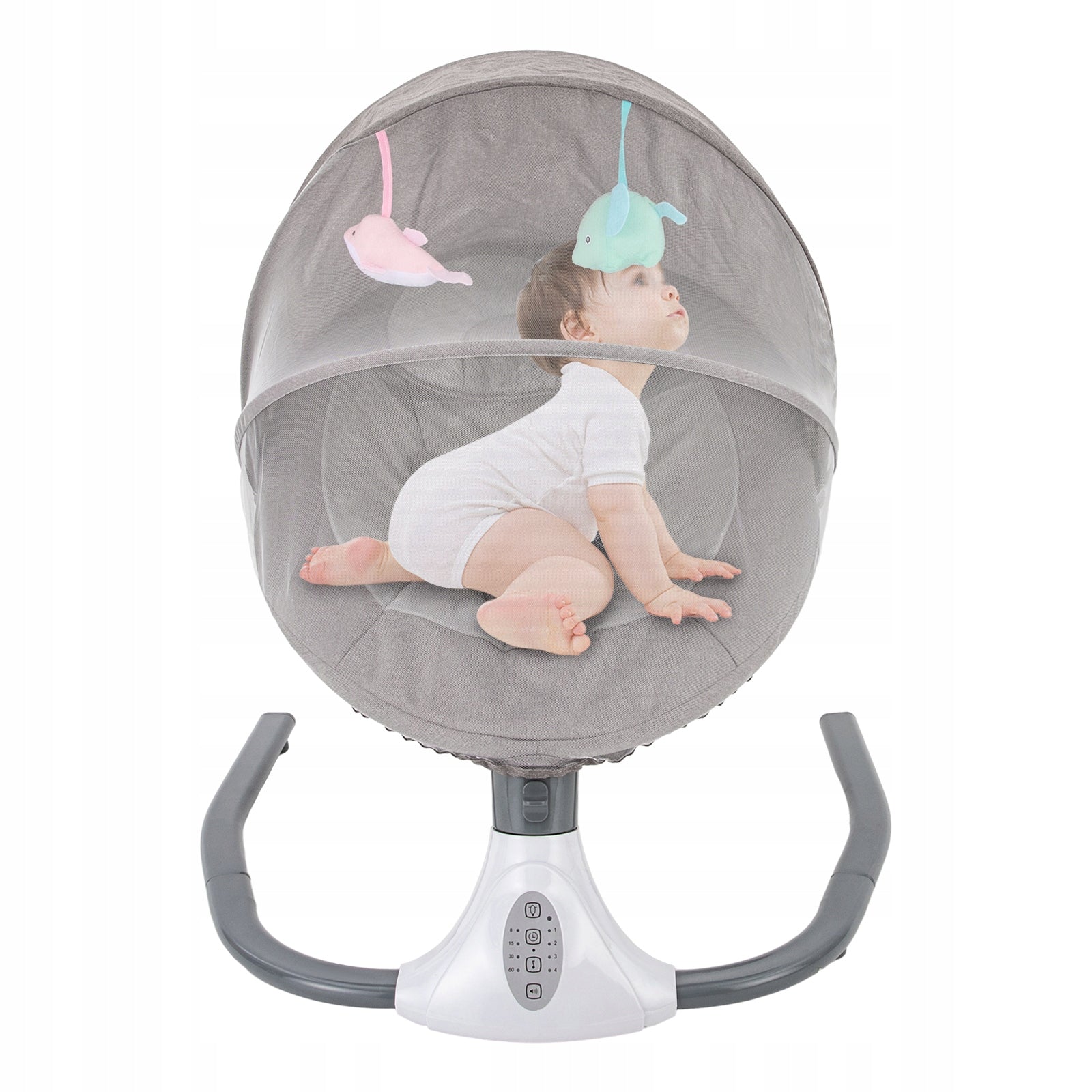 S-Y608 Gray Rocking Chair - USB Cable