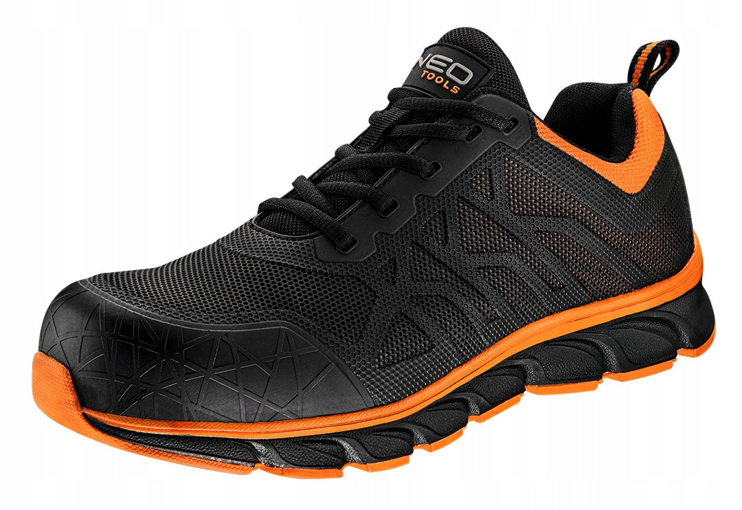 S1 SR FO Work Shoes, Composite Toe Cap, Size 43 Shoe size 43