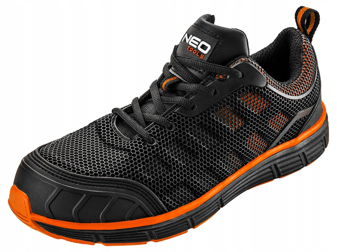 S1 SR FO Work Shoes, Steel Toe Cap, Size 46 Brand NEO TOOLS