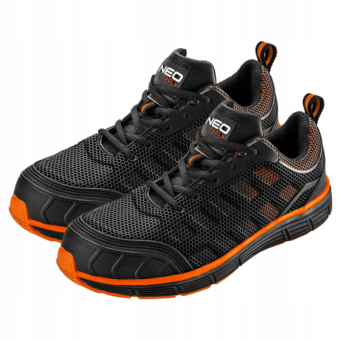 S1 SR FO Work Shoes, Steel Toe Cap, Size 46
