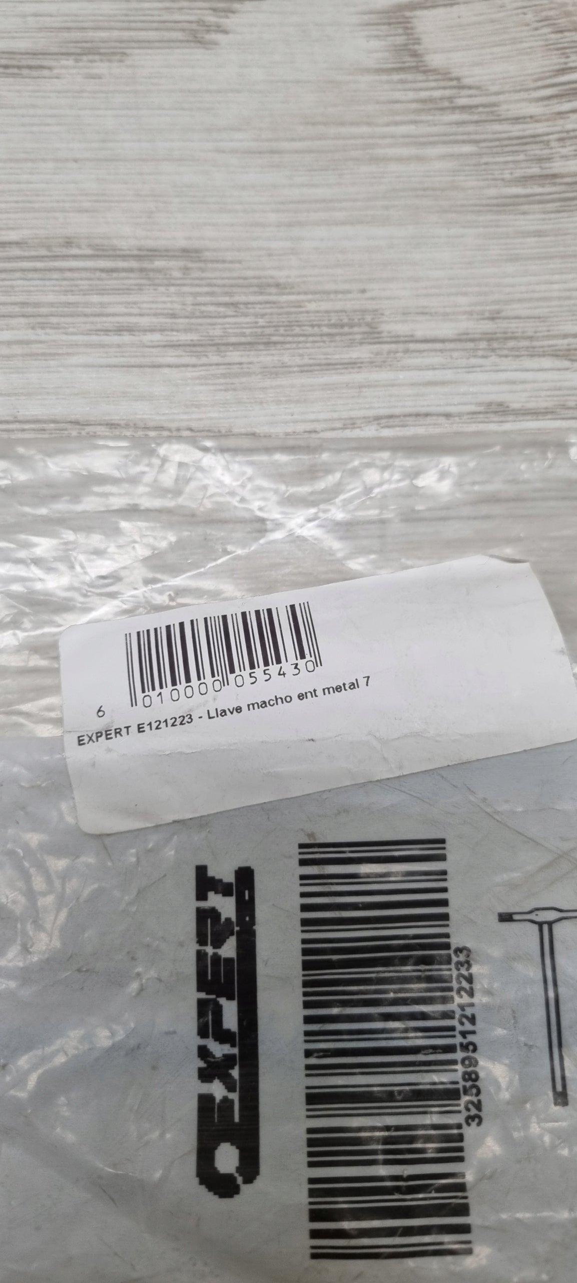 S1676 Expert Allen key 7 Manufacturer code E121223