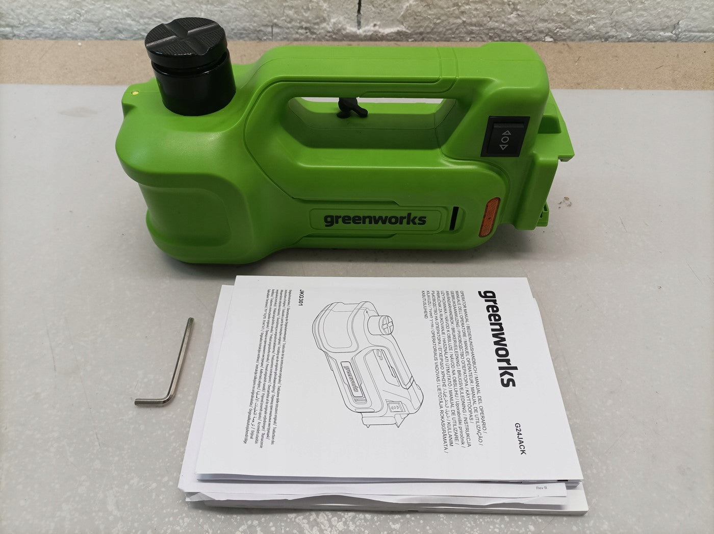S32 Car lift Greenworks G24JACK 155-445 mm EAN (GTIN) 6952909083155