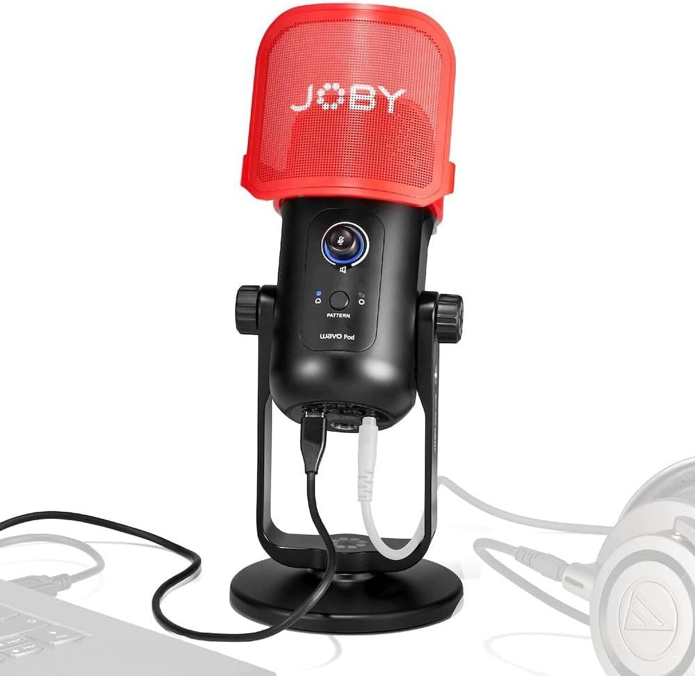 S4146 JOBY WAVO CONDENSER MICROPHONE FOR PODCASTING, STREAMING