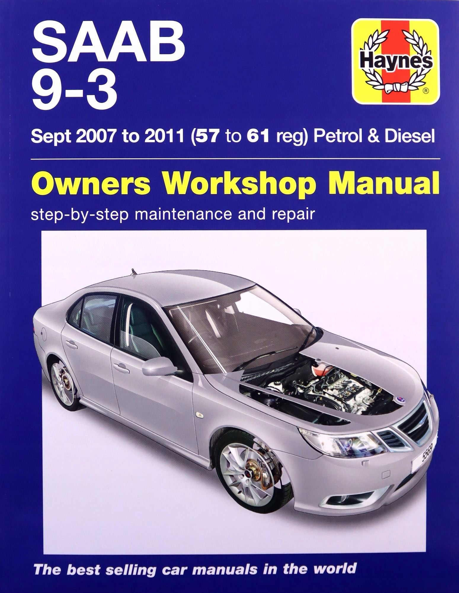 Saab 9-3 petrol and fiesel owners workshop manual