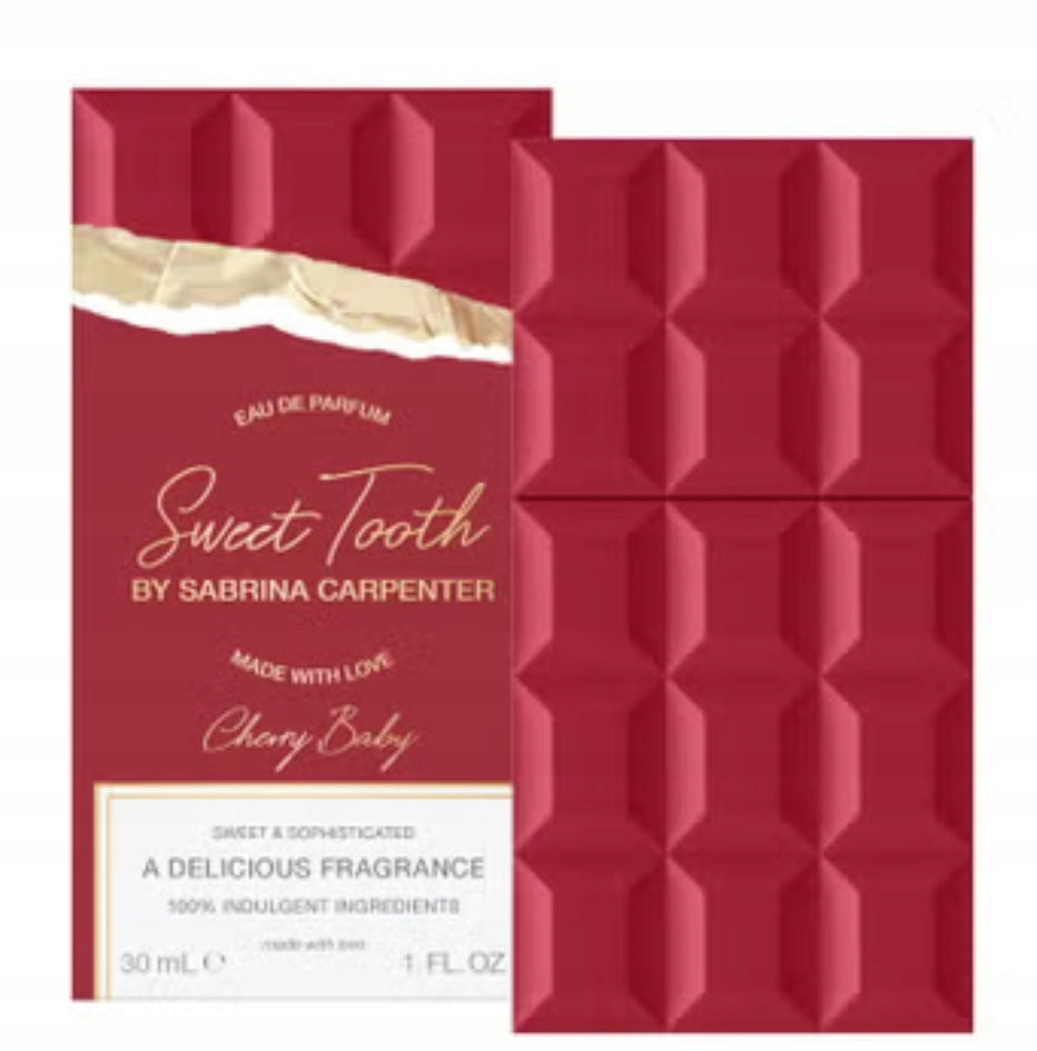 SABRINA CARPENTER SWEET TOOTH CHERRY BABY EAU DE PARFUM FOR WOMEN 30 M