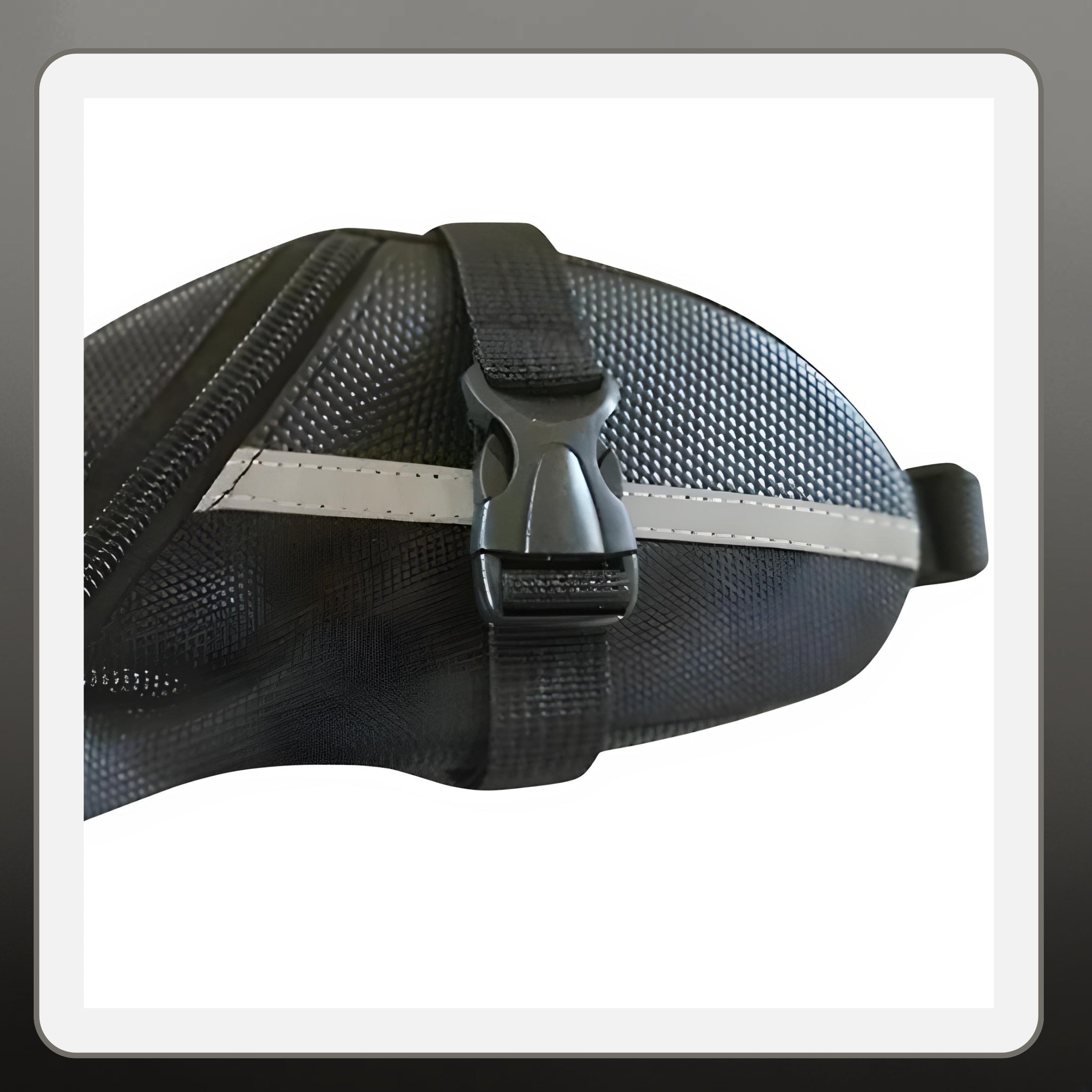 SADDLE BAG BICYCLE SEAT POUCH WATERPROOF WITH REFLECTORS REAR Dominant material polyester