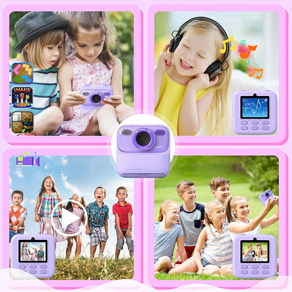 SAFE DIGITAL CAMERA FOR CHILDREN WITH GAMES AND FILTERS IDEAL GIFT Brand no brand
