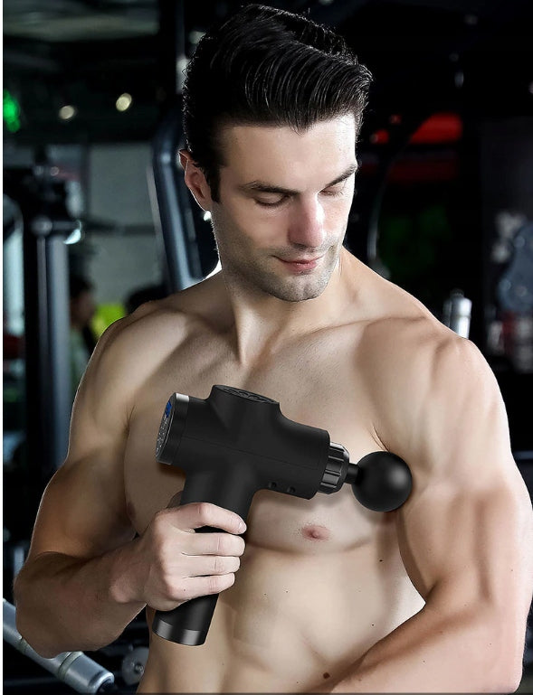 SAFE EFFICIENT MEGA POWERFUL GUN BODY MASSAGER Packaging status original