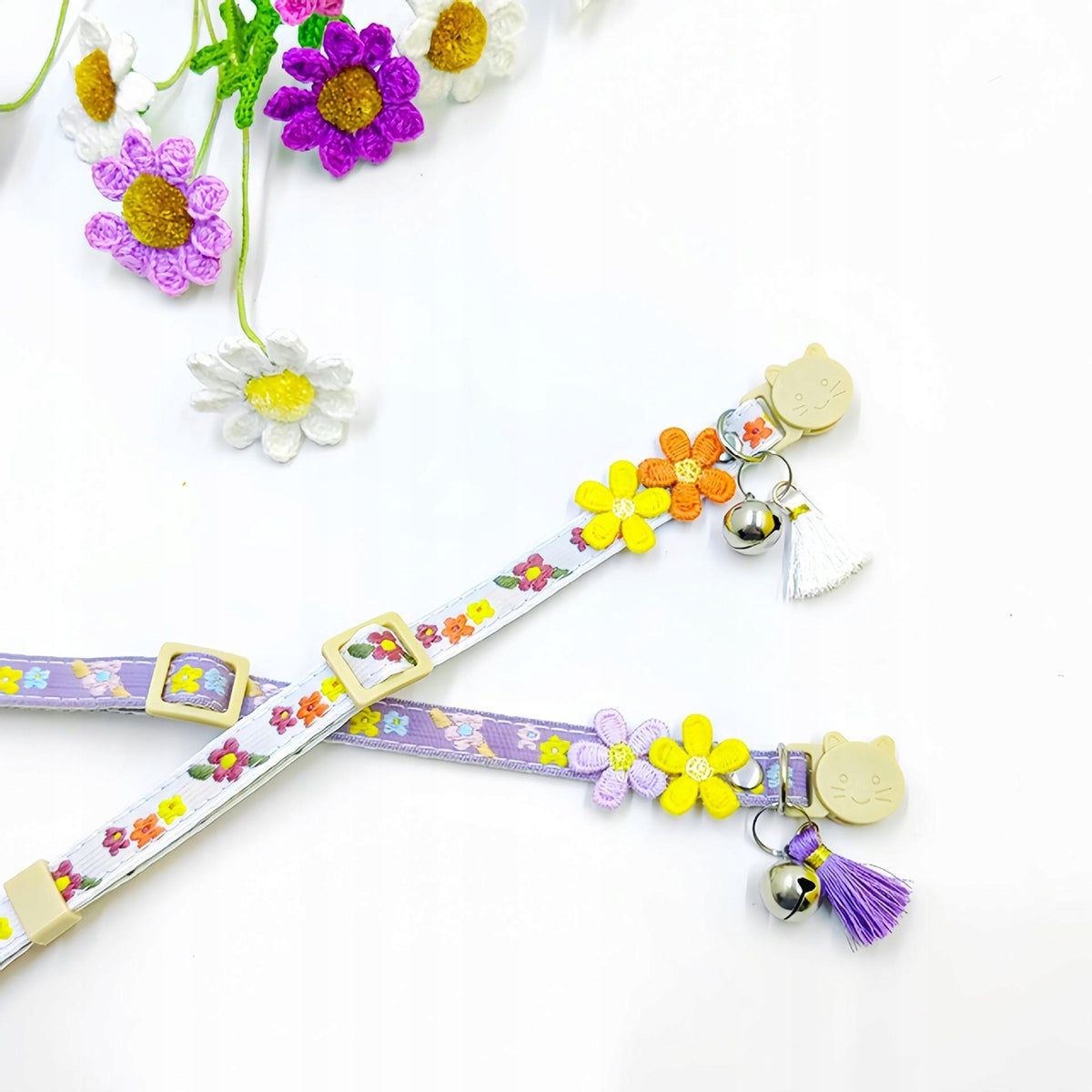 SAFE Flower collar for cat – adjustable 19-33 cm – Pink Manufacturer code BEZPIECZNA Obroża 19-33 cm – Różowy