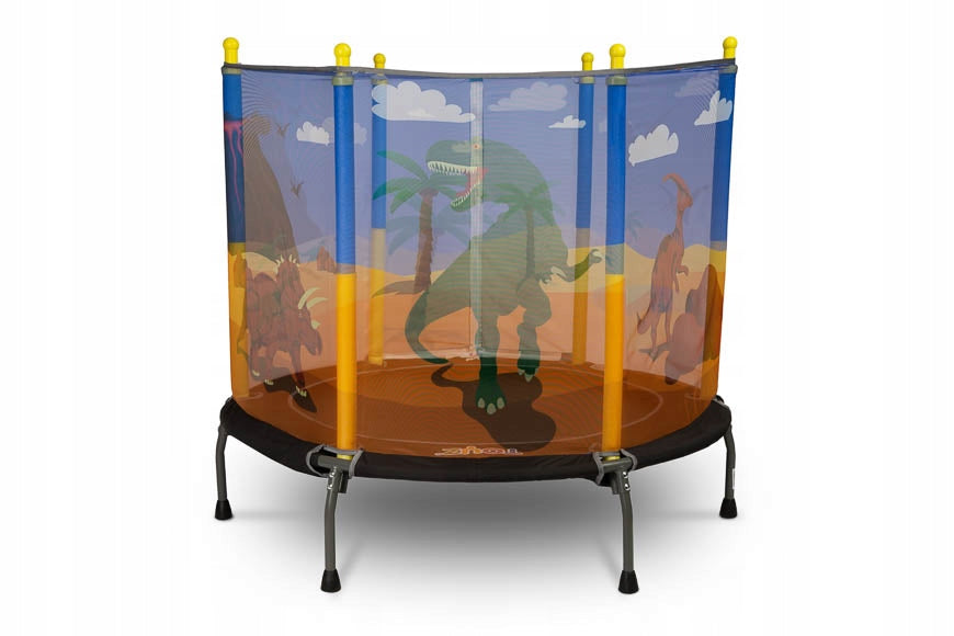 SAFE GARDEN TRAMPOLINE FOR CHILDREN'S TRAMPOLINE - DINO Manufacturer code 5908310397245