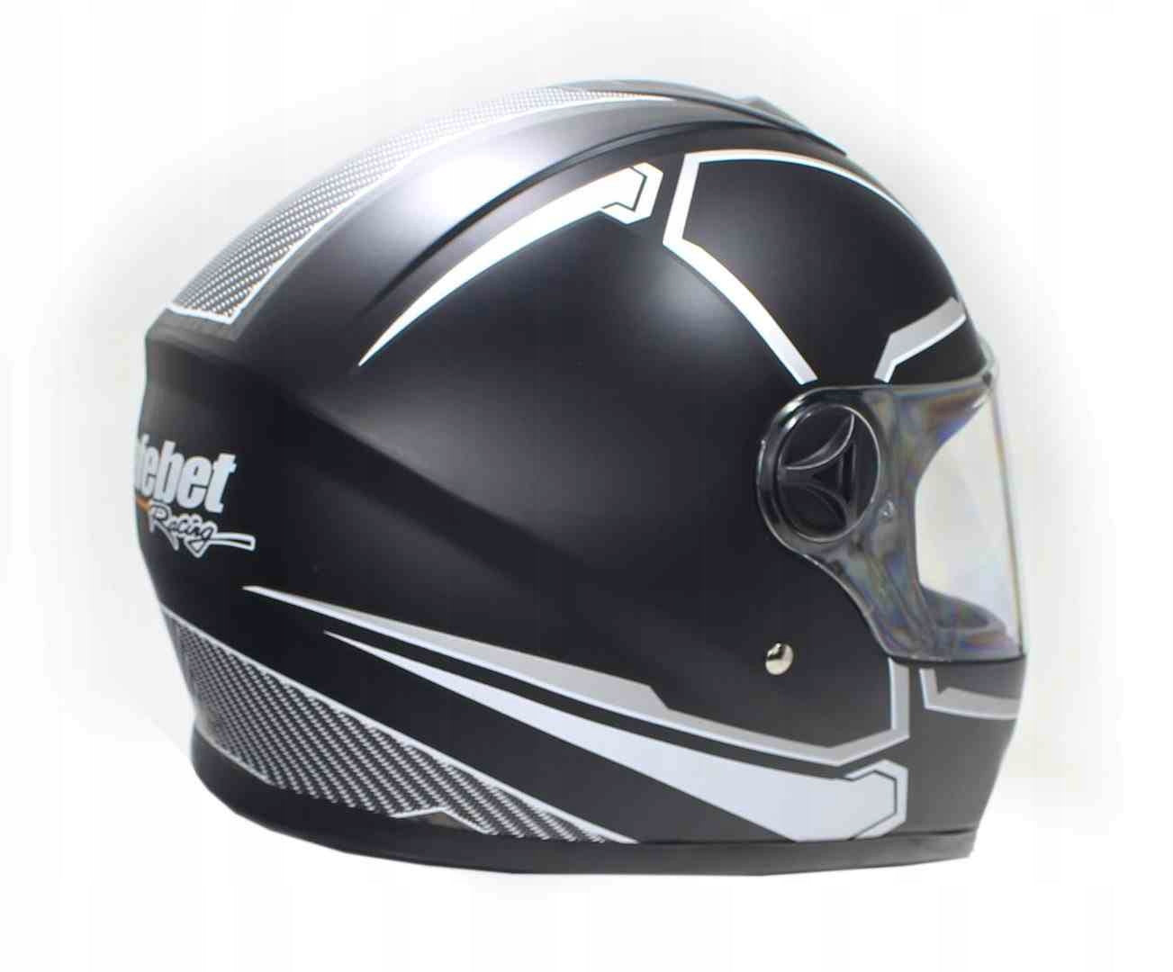 SAFEBET Integral Helmet HF-112 Black Matte Size M (NO ECE) Size M