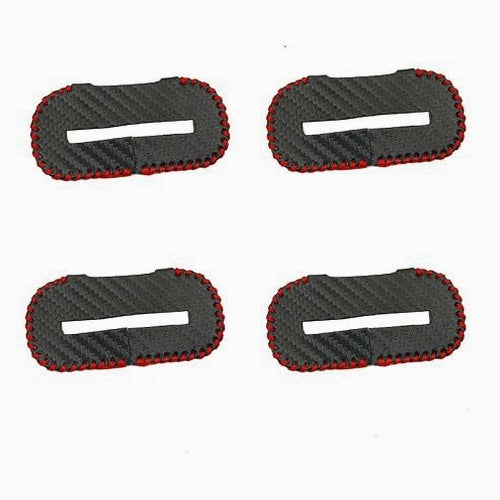 SAFETY BELT BUCKLE PROTECTORS POLYESTER UNIVERSAL 4 PCS