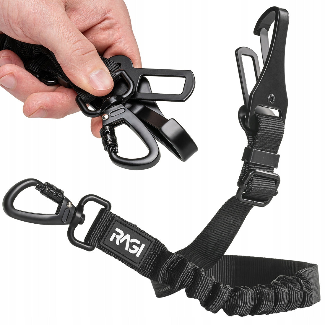SAFETY BELT DOG LEASH Cat ISOFIX Belts 2in1 FOR CAR Brand Ragi