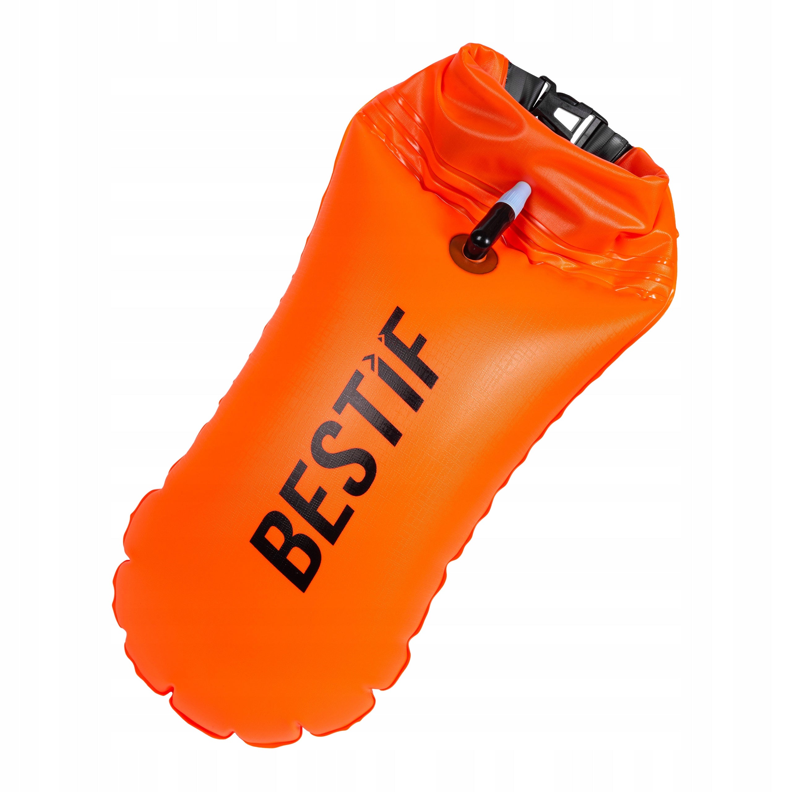 SAFETY BUOY INFLATABLE BUOY 2in1 DRY POCKET BESTIF FOR SWIMMING Brand Bestif