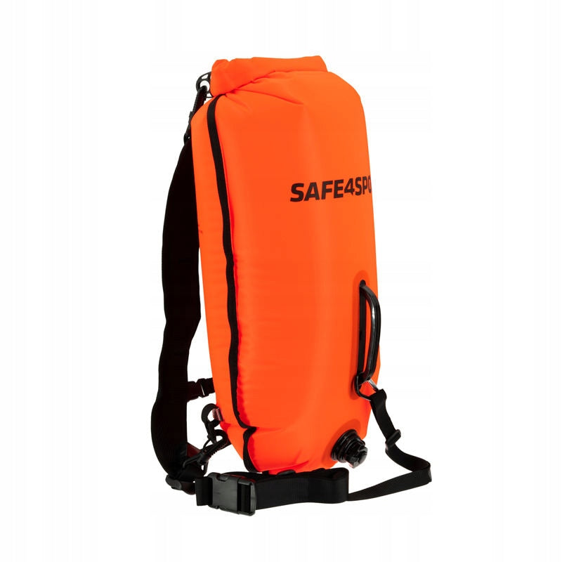 SAFETY BUOY INFLATABLE BUOY XXL BACKPACK 3in1 For swimming