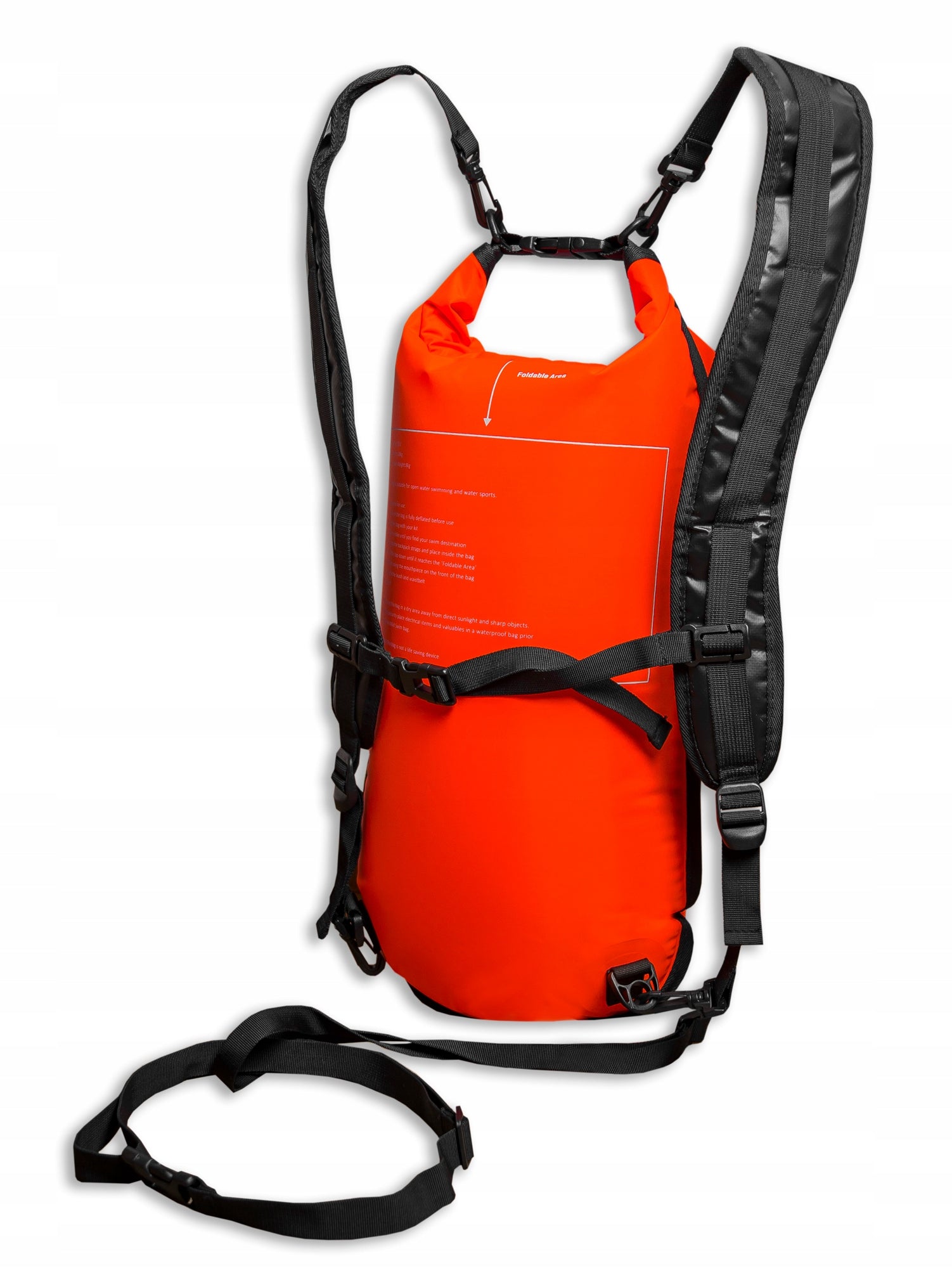 SAFETY BUOY INFLATABLE FOR SWIMMING BACKPACK WATERPROOF DRY POCKET Kind buoy