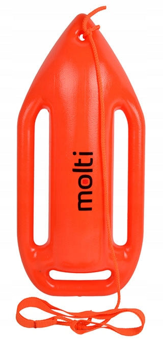 SAFETY BUOY SWIMMING BUOY ORANGE POOL BOARD 51cm Brand Molti