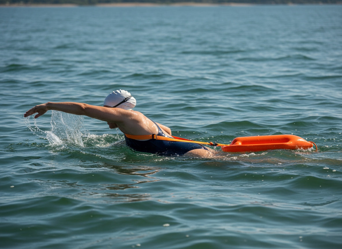 SAFETY BUOY SWIMMING BUOY with adjustable strap made in Poland Kind buoy