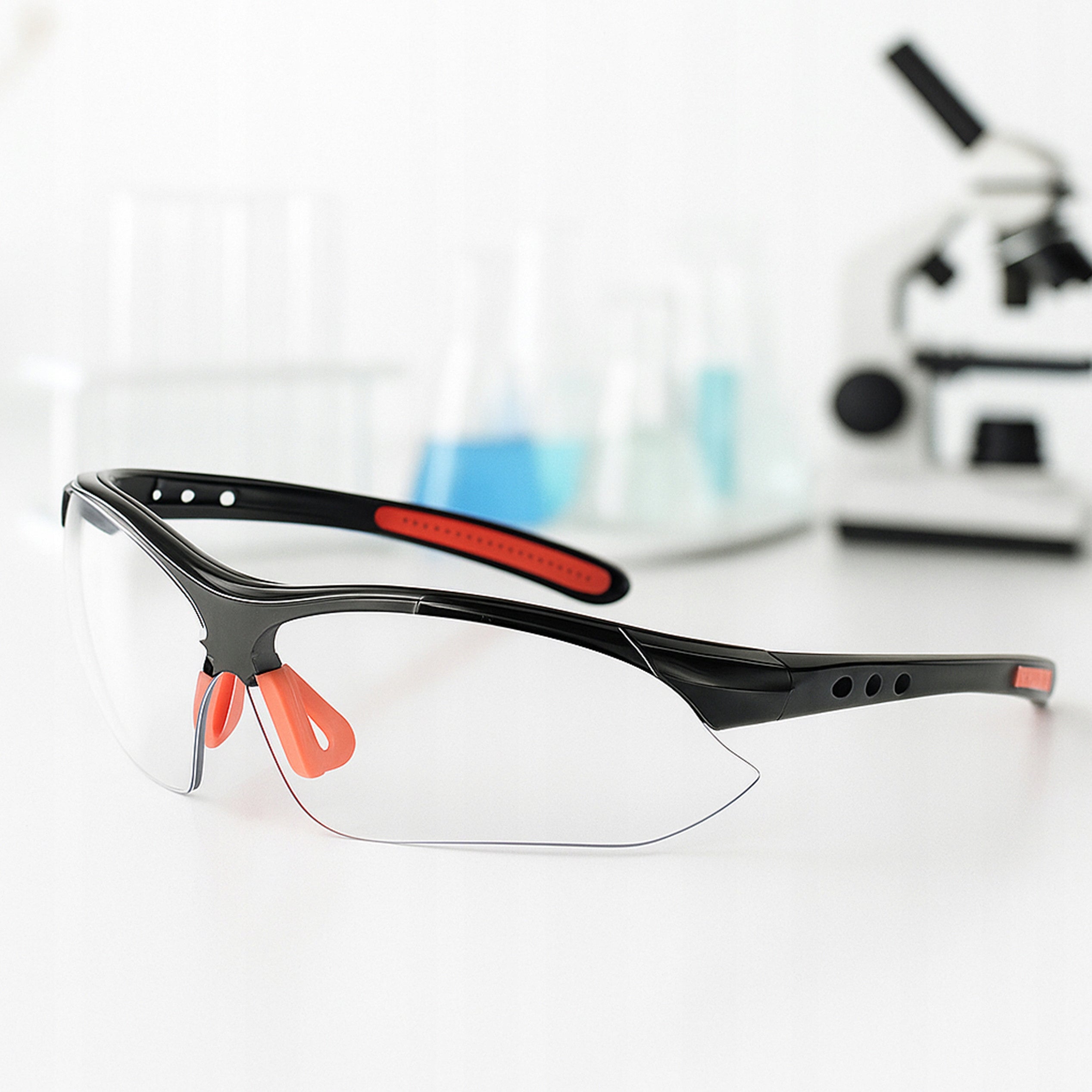 SAFETY GLASSES OSH WORK GOGGLES ANTI-CHIPPING RESISTE NON-EVAPORATING Brand WitLine