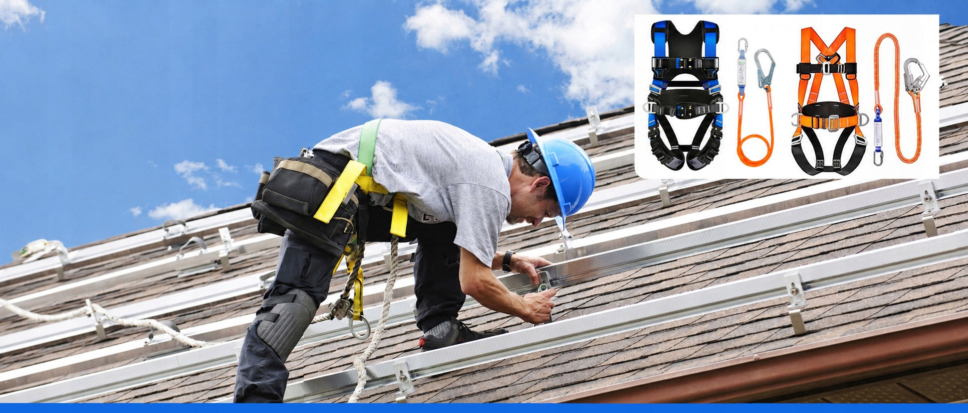 SAFETY HARNESS HEIGHT GRASSHOPPER BELT + 2M CORD WITH LATCH Manufacturer code 28044579-1