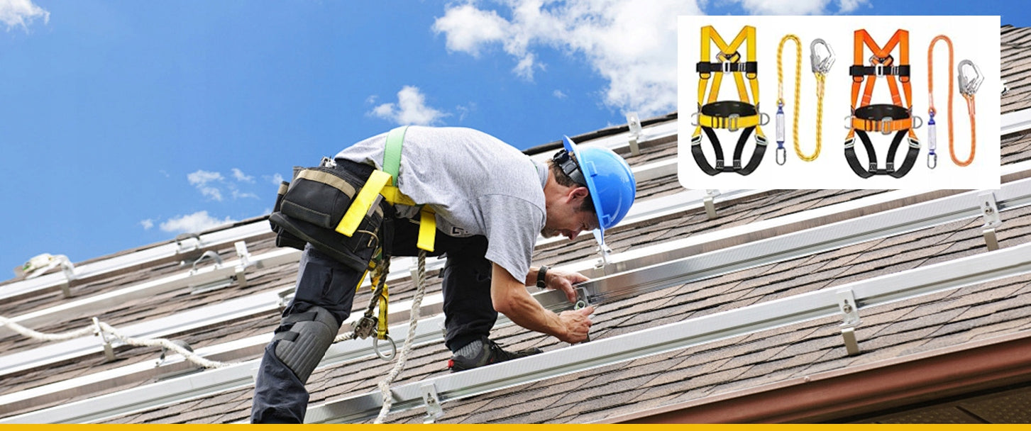 SAFETY HARNESS HEIGHT GRASSHOPPER BELT + 2M CORD WITH LATCH Packaging status original