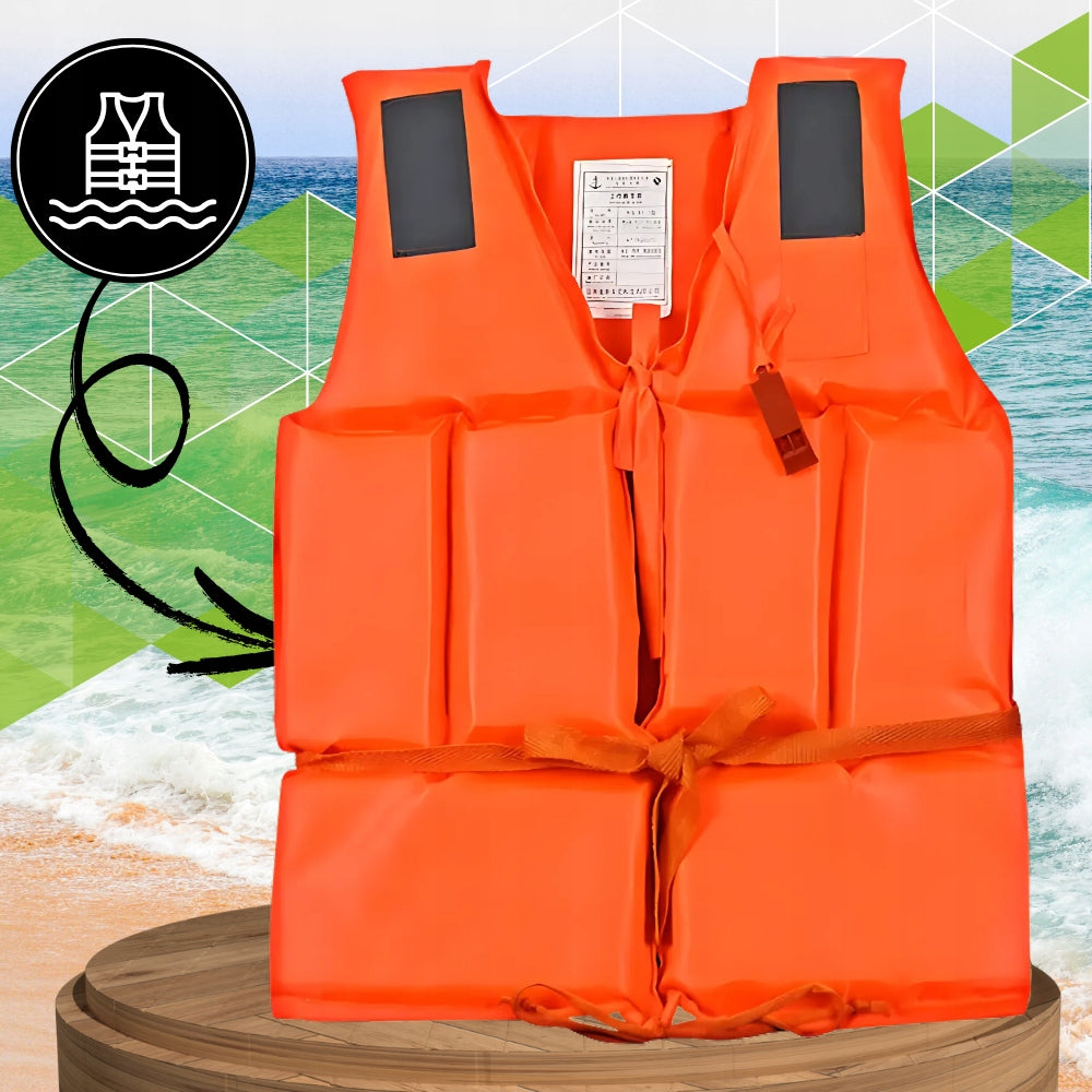 SAFETY VEST LIFE VEST FOR KAYAK RAFTING BOAT SCOOTER SUP Packaging status original