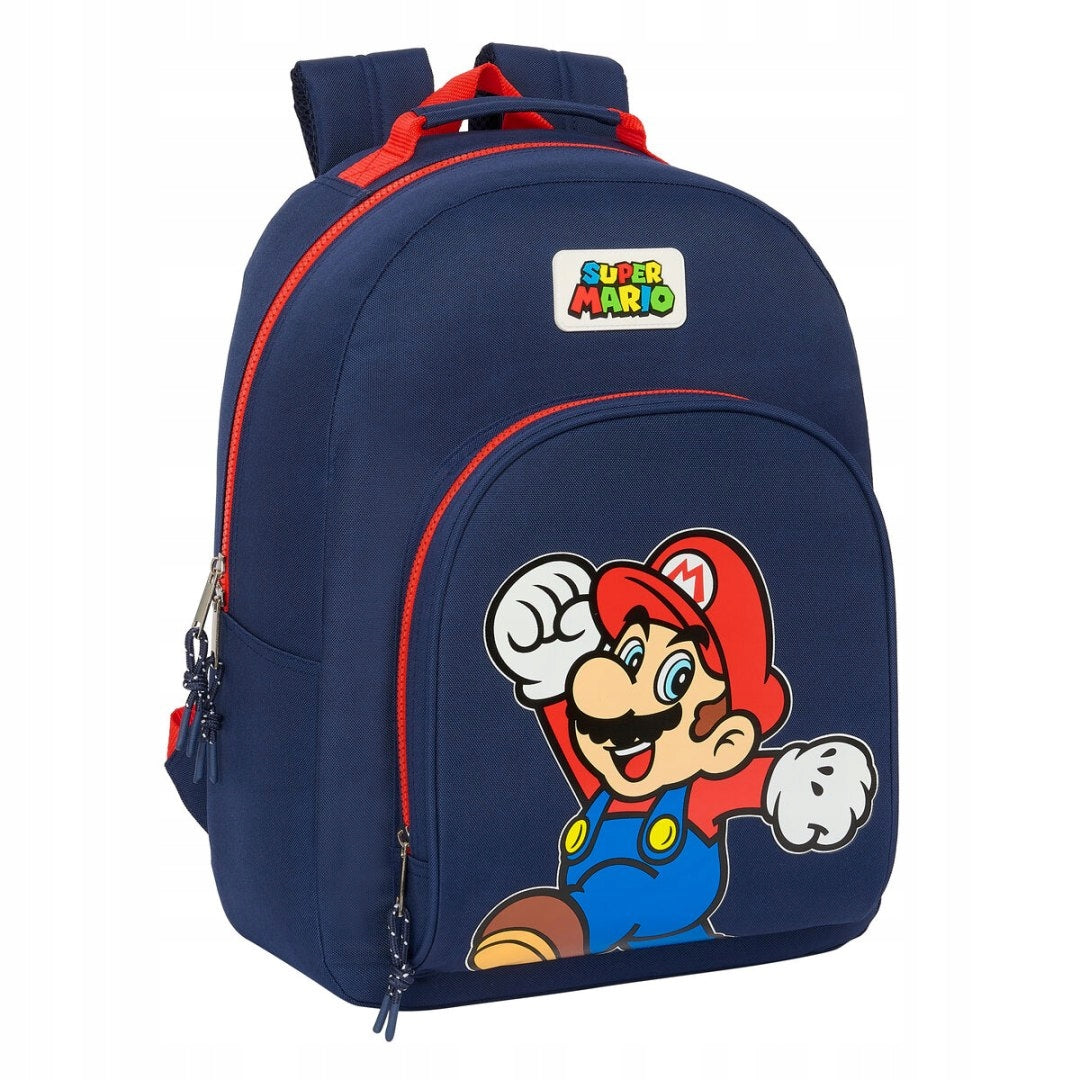 SAFTA SUPER MARIO WORLD - BACKPACK - 42 CM Packaging status original
