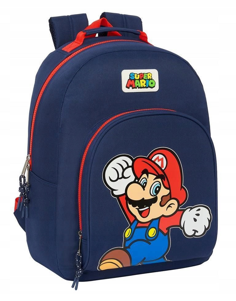 SAFTA SUPER MARIO WORLD - BACKPACK - 42 CM