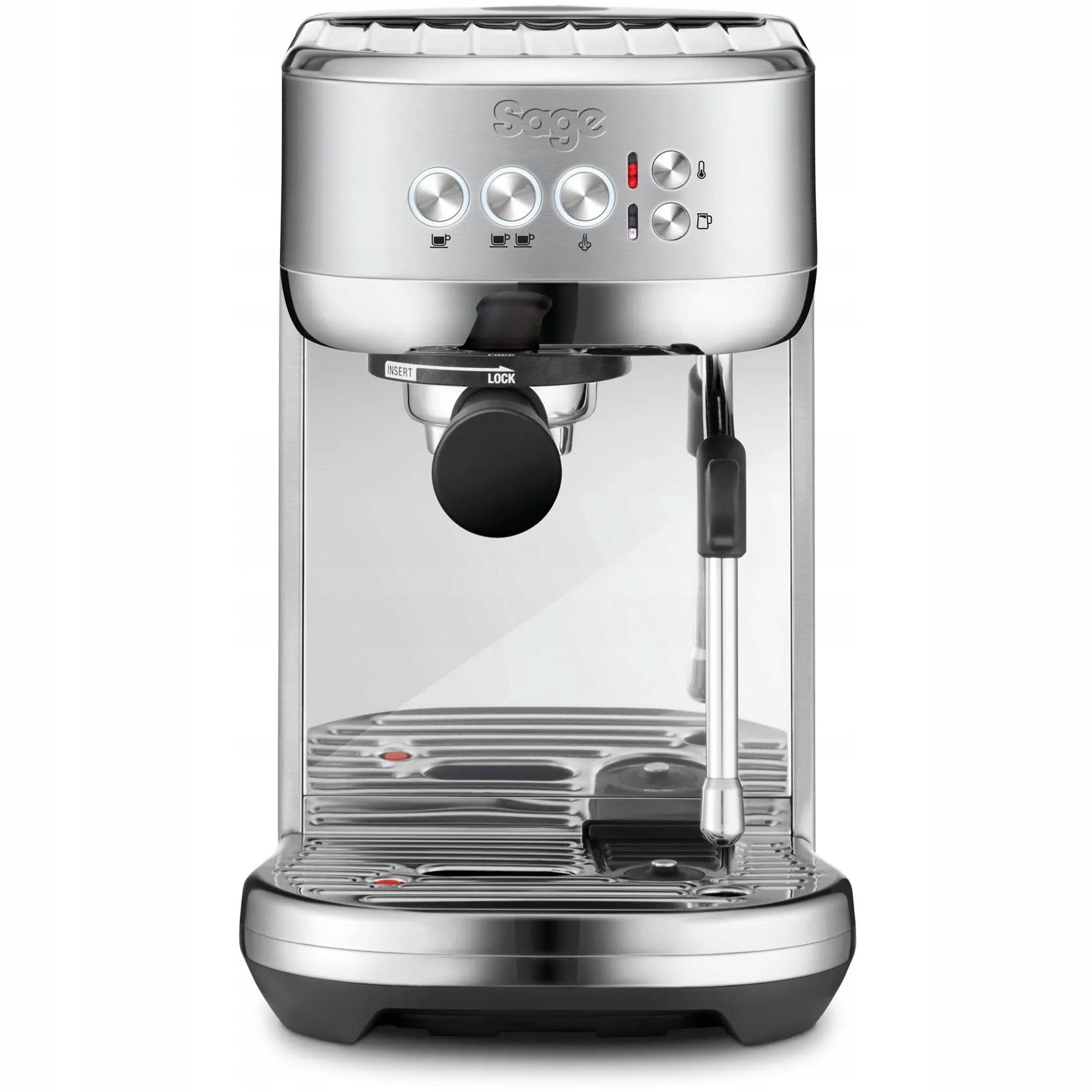 SAGE SES500BSS The Bambino Plus Silver 1600 W Packaging status original