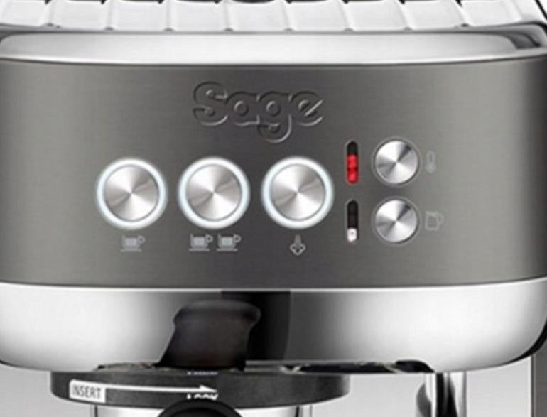 SAGE SES500BST the Bambino Plus Black Packaging status original