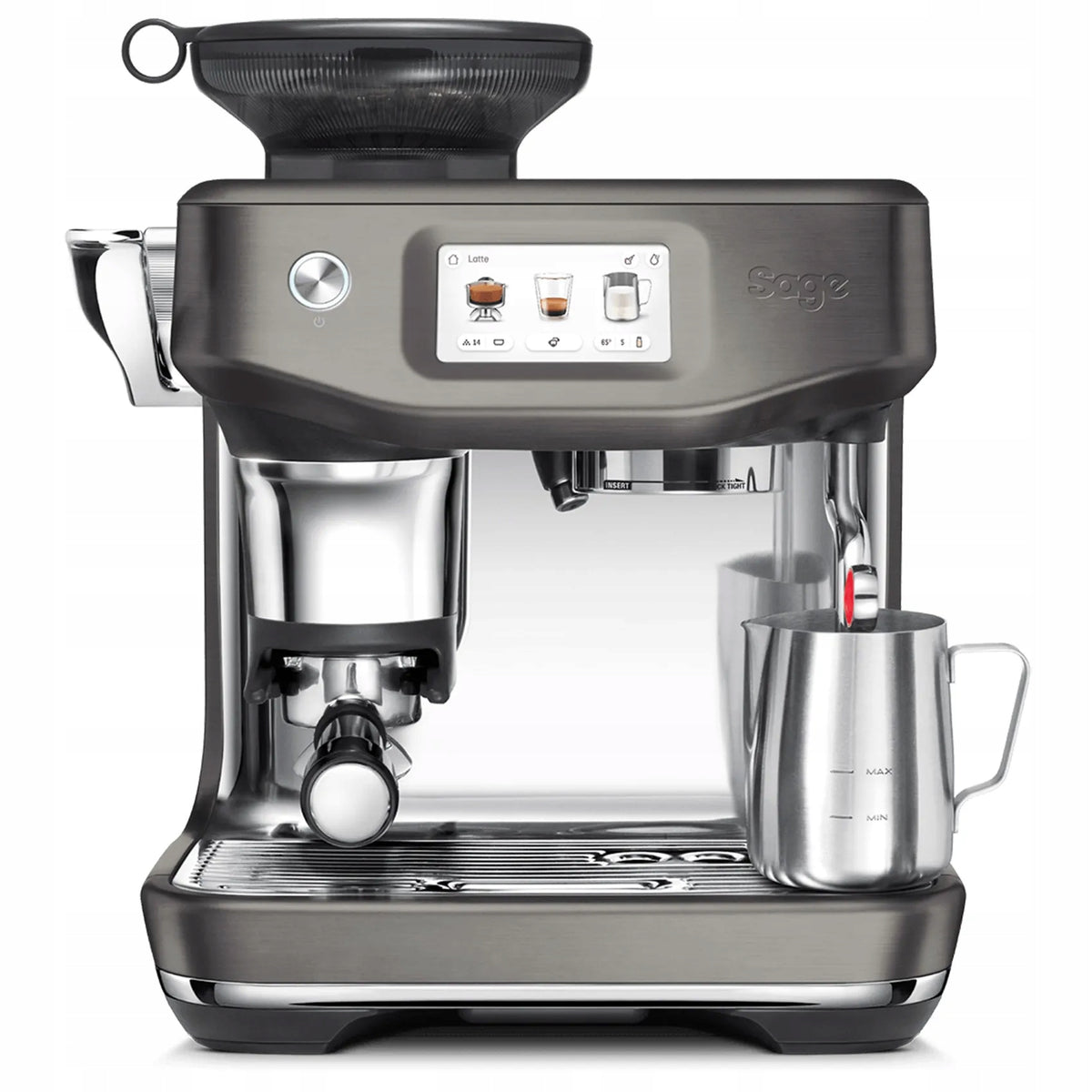 SAGE SES881BST The Barista Touch Impress Graphite