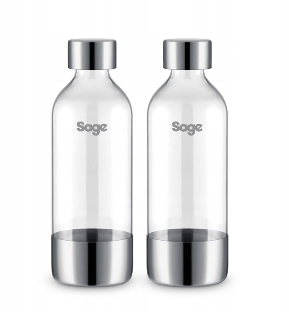 SAGE Saturator bottles SCA002BSS0ZEU1 0,6l 2 pieces