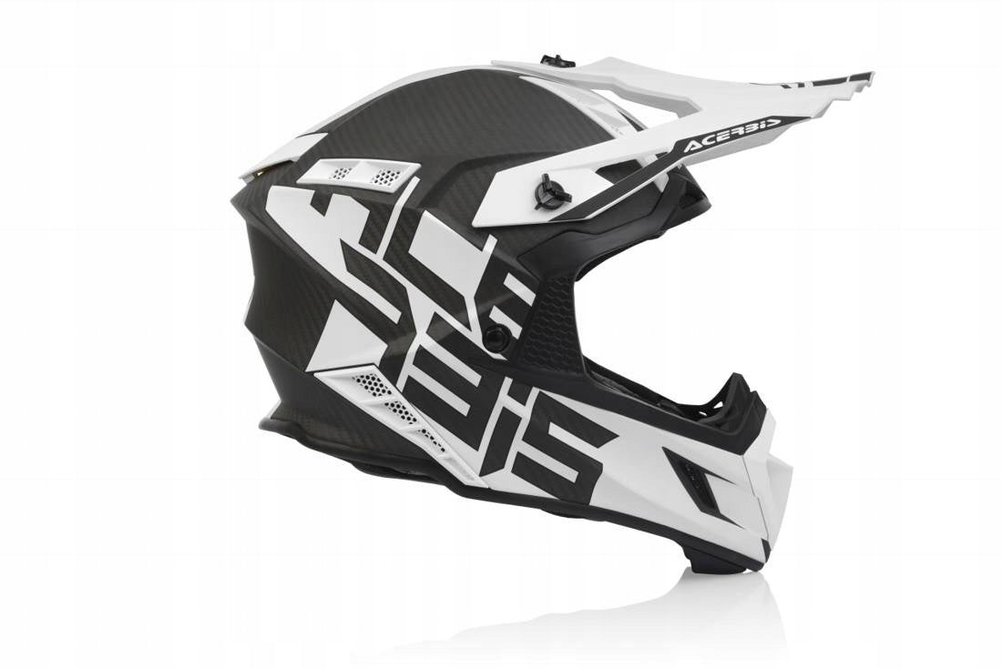 SALE Helmet Acerbis Steel Carbon Cross Enduro motorcycles CE / ONU 22 05 Manufacturer Acerbis
