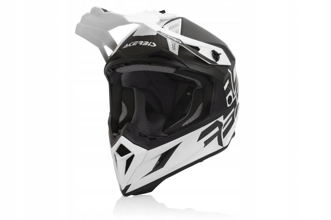 SALE Helmet Acerbis Steel Carbon Cross Enduro motorcycles CE / ONU 22 05 Size XL